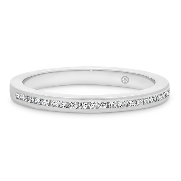 Carmen 1.1-1.3 Lab Grown Diamond fine channel set lab Grown diamond wedding band