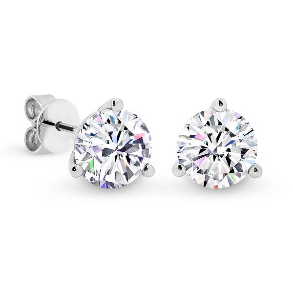 Martina 4.5 Half Carat Diamond Earrings With Martini Setting