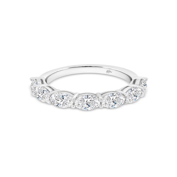 Lena Moissanite Half Eternity