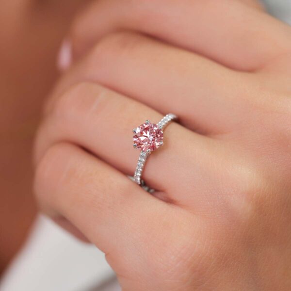 Aspley1.17Ct Pink Lifestyle Hand Web