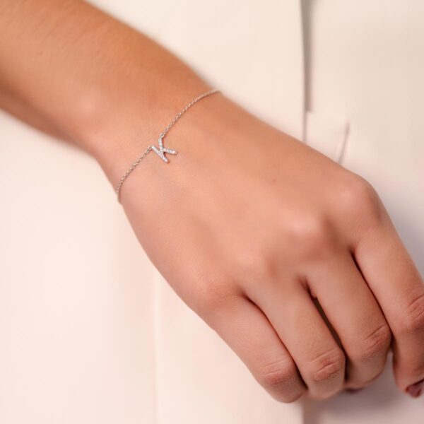 K Initial Bracelet Wg Lifestyle Web